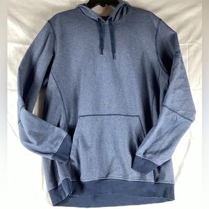 Adidas | Men's Heathered Blue Hoodie